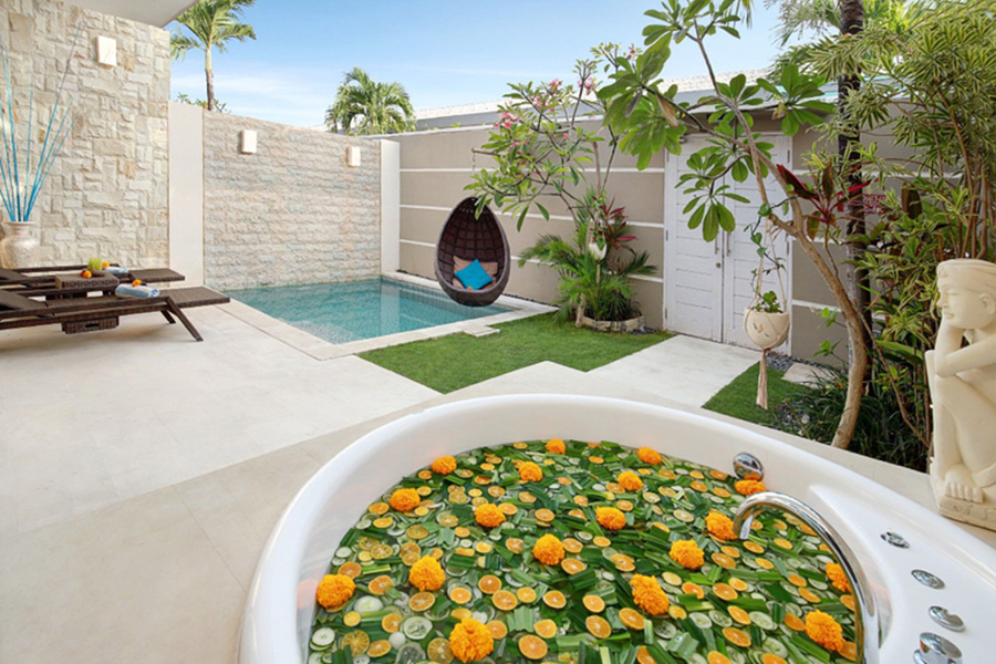 villa floating breakfast bali - Bali Cosy Villa