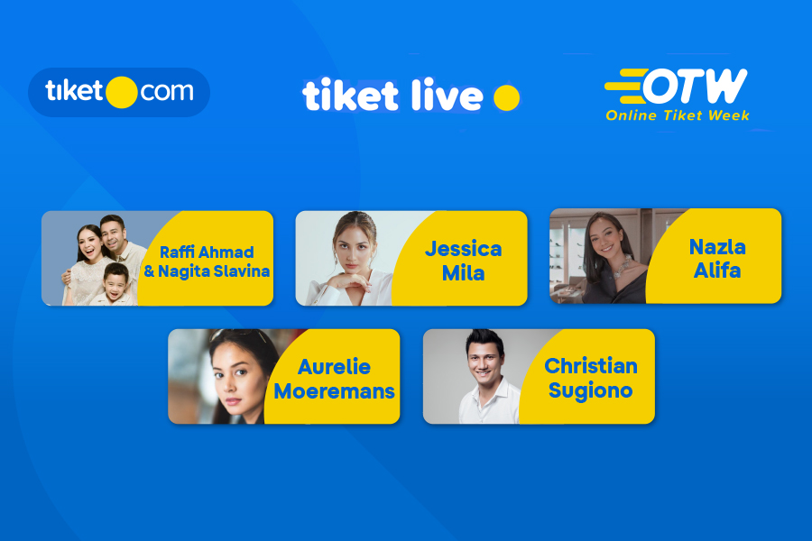 Full of Excitement! Here are the Special Guests on tiket live Throughout 2021