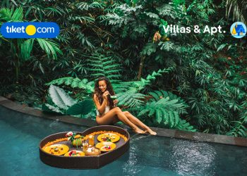 villas in bali with floating breakfast