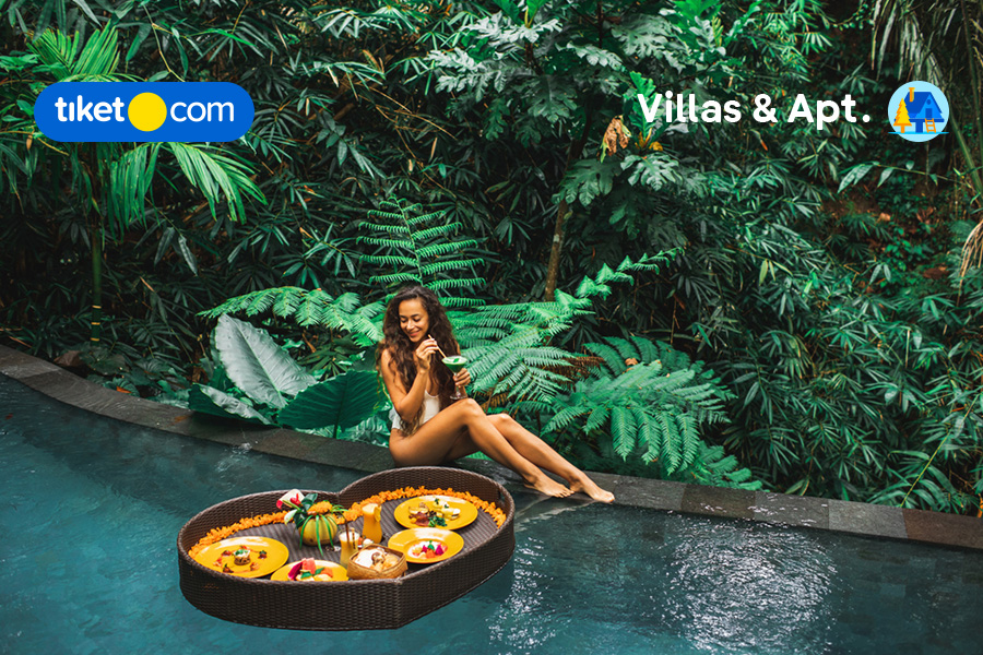 5 Villas in Bali with Floating Breakfast, Start Your Day Right!