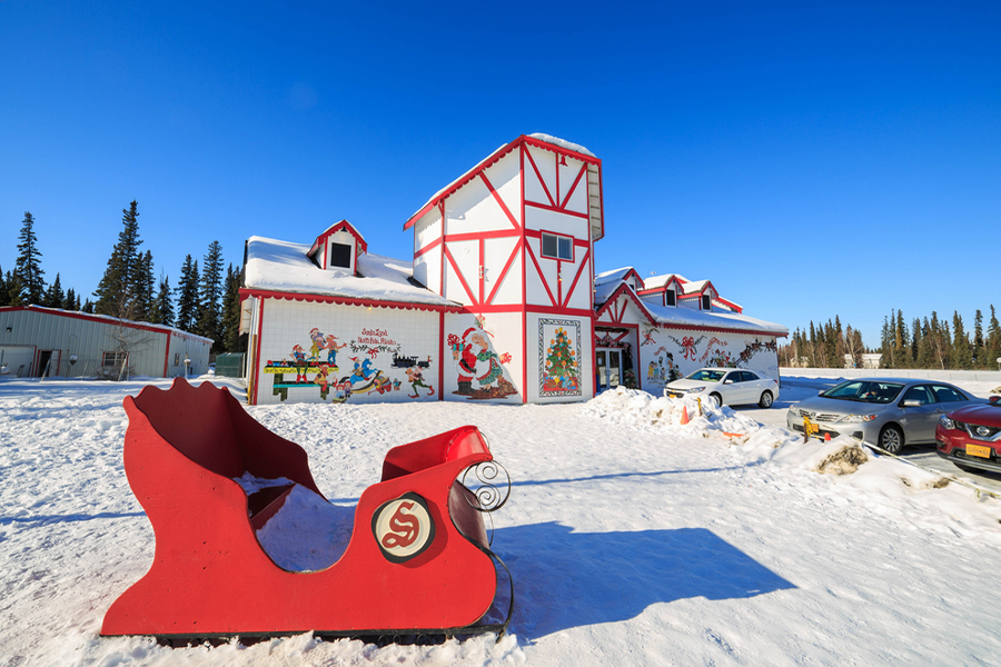 Christmas Towns in America - North Pole