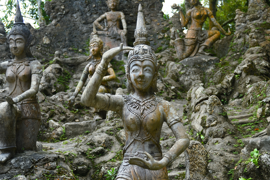 the secret buddha garden