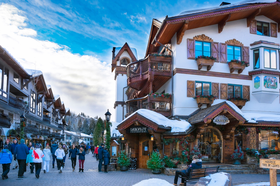 Christmas Towns in America - Vail