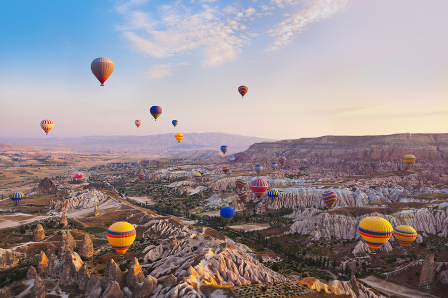 best hot air balloon rides - cappadocia