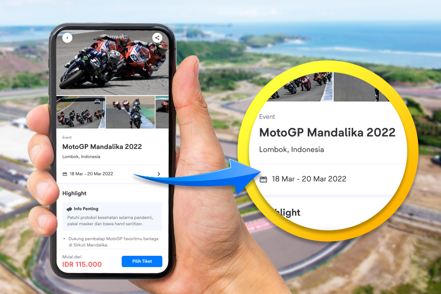 Cara Beli Tiket MotoGP 2022