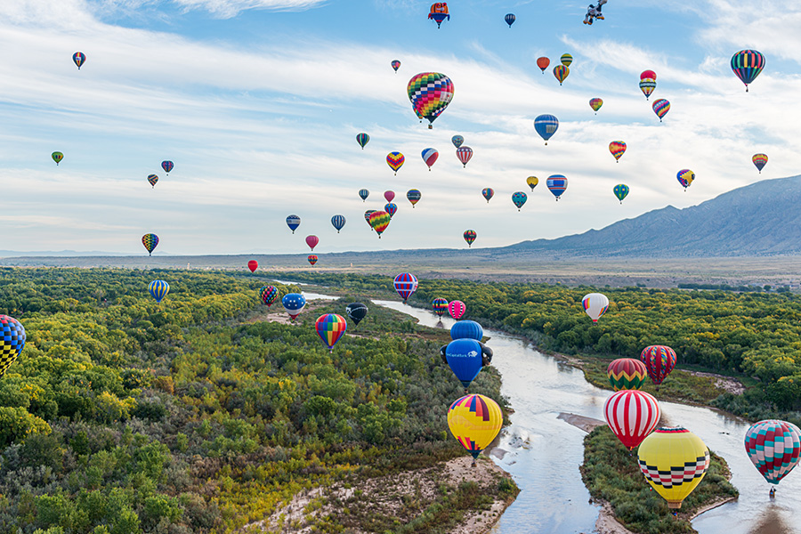 best hot air balloon rides - albuquerque