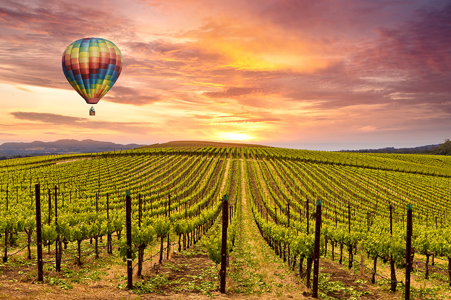 best hot air balloon rides - tuscany