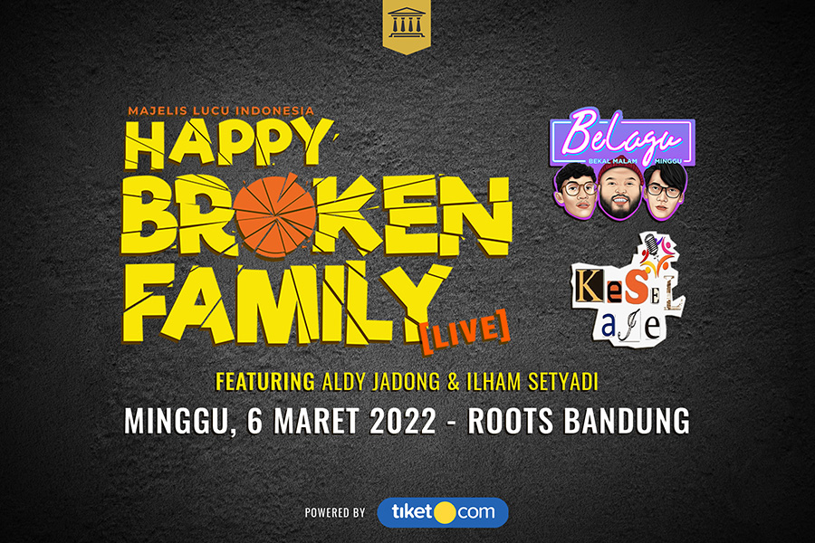 happy broken family