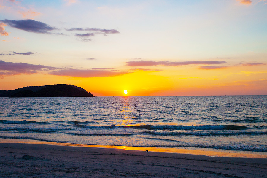 Sunset at Cenang Beach, Langkawi Island Itinerary