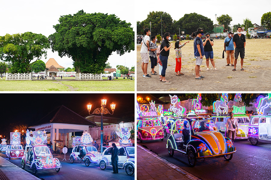wisata dekat stasiun Jogja - Alun-Alun Kidul