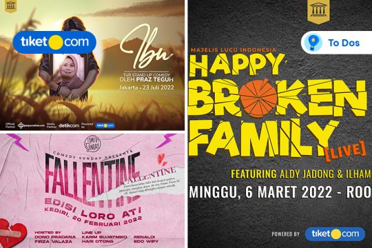comedy events on to dos