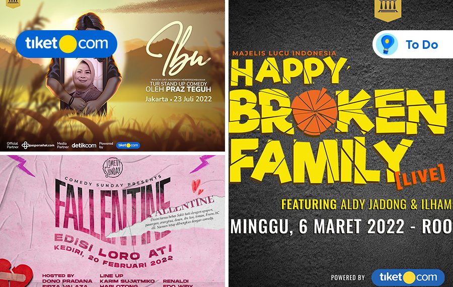 Siap Dibikin Ngakak? Tonton Event Humor Pilihan di To Do!