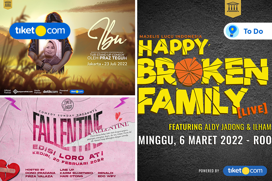 Siap Dibikin Ngakak? Tonton Event Humor Pilihan di To Do!