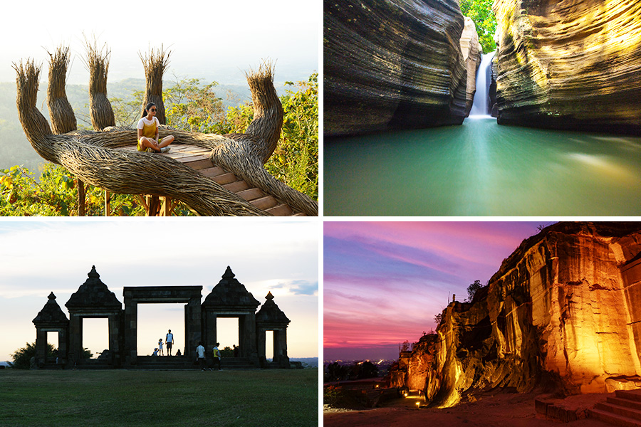 obelix hills - destinasi wisata terdekat