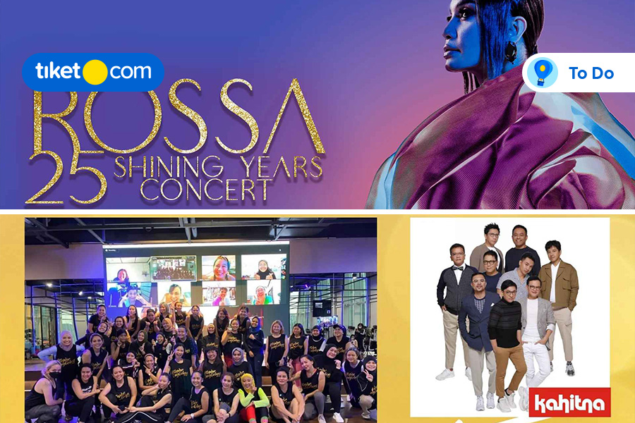 Rayakan 25 Tahun Konser Rossa dan Workout Bareng Kahitna di To Do!