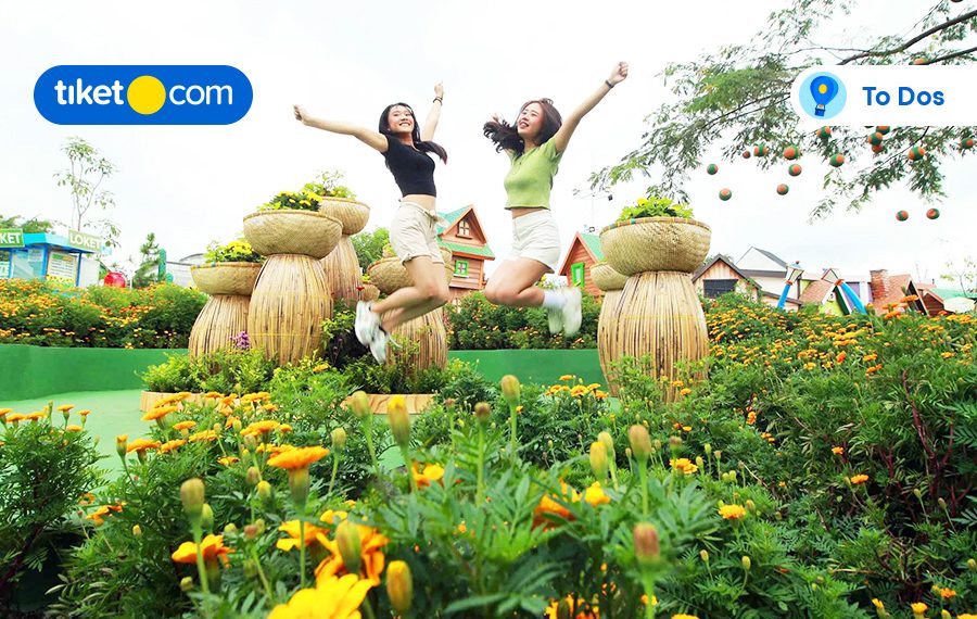Batu Love Garden: An Attractive Mountain Scenery with Flower Beds!