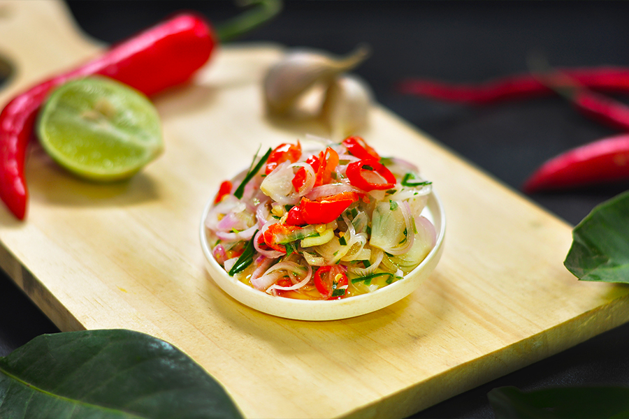 makanan khas bali - Sambal Matah