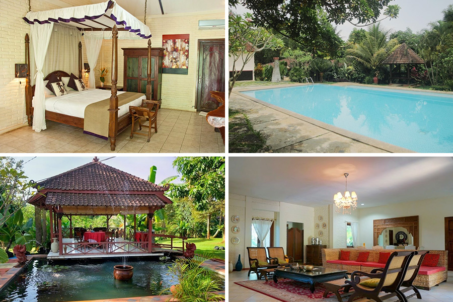penginapan unik di semarang - Tlogo Resort Goa Rong View 
