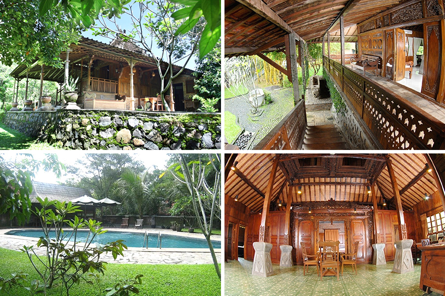 penginapan unik di semarang - Hills Joglo Villa
