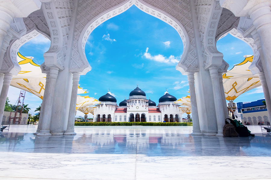 wisata banda aceh - masjid agung baiturrahman aceh