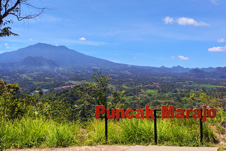 tempat wisata di payakumbuh - puncak marajo