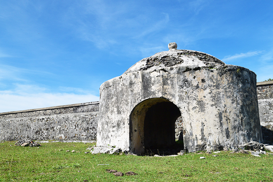 wisata banda aceh - benteng indra patra