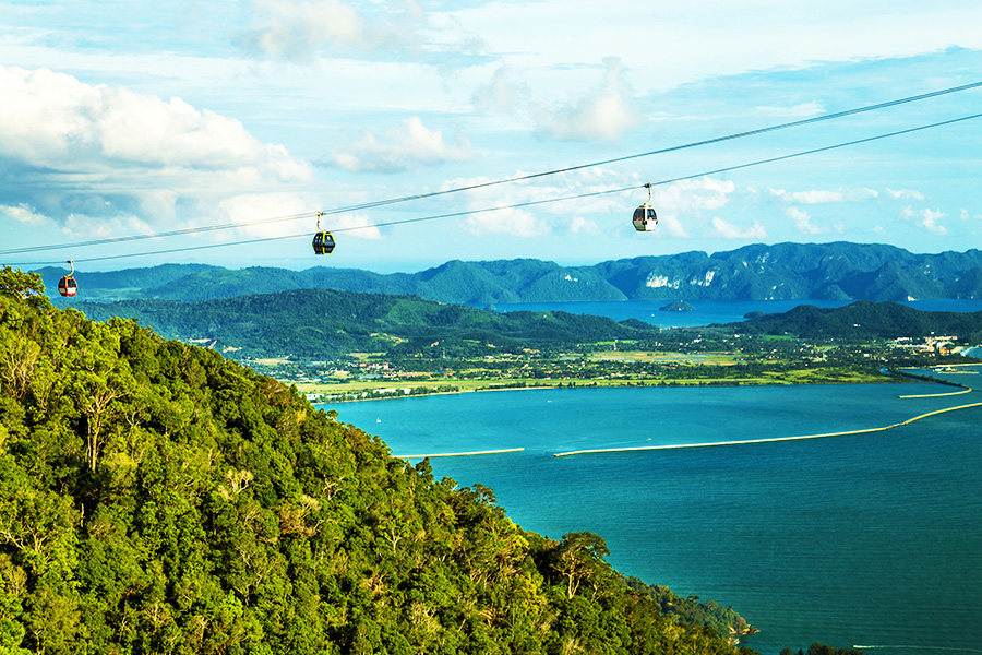 Pulau Langkawi, salah satu destinasi wisata di Malaysia