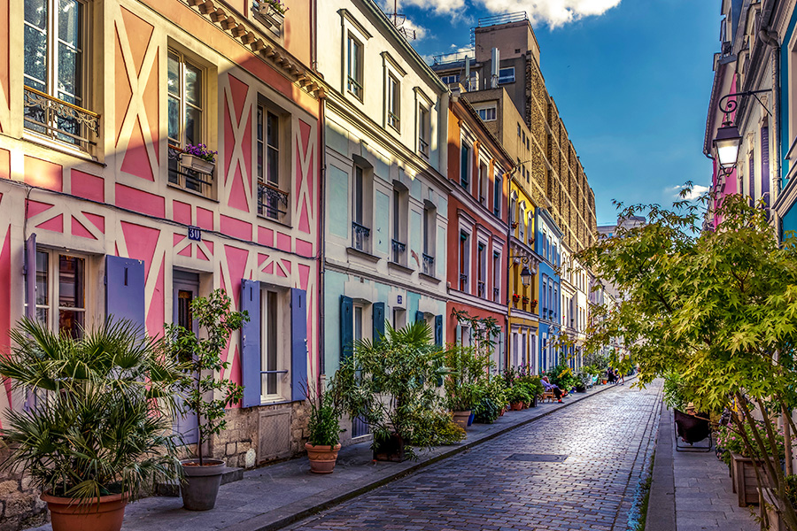 Tempat Wisata Fantastis di Prancis - Rue Crémieux