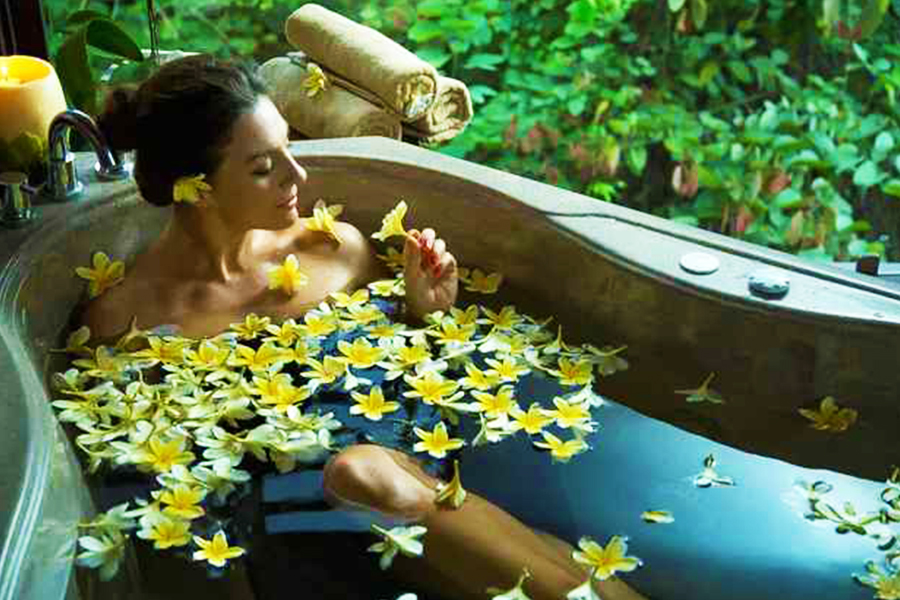 Relaksasi di The Sanctoo Spa & Wellness salah satu spa murah di bali