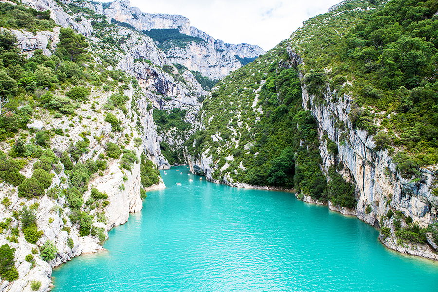 Tempat Wisata Fantastis di Prancis - Verdon Gorge