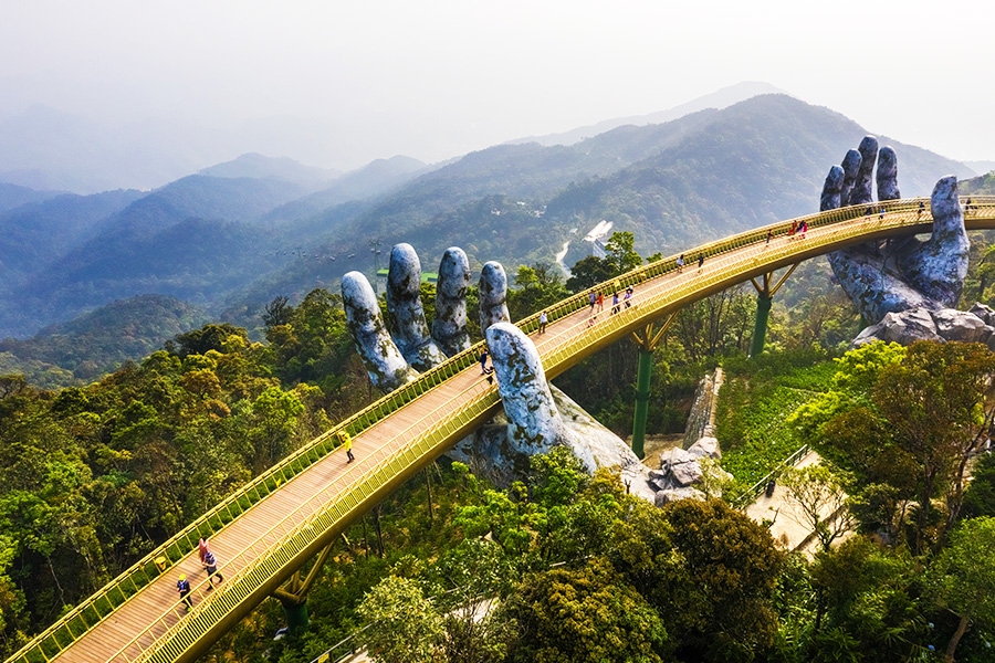 Destinasi wisata Da Na Hills, Vietnam