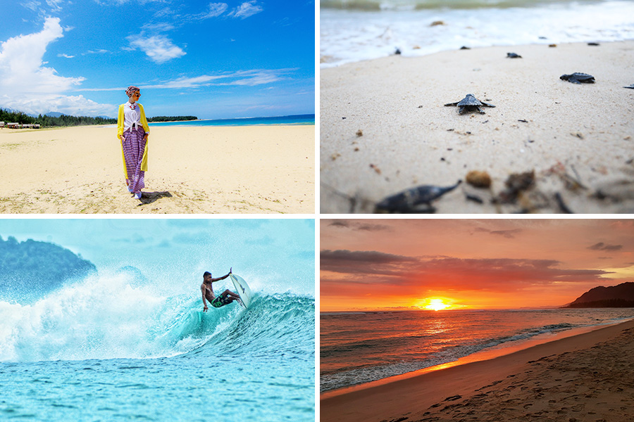 wisata banda aceh - pantai lhonga