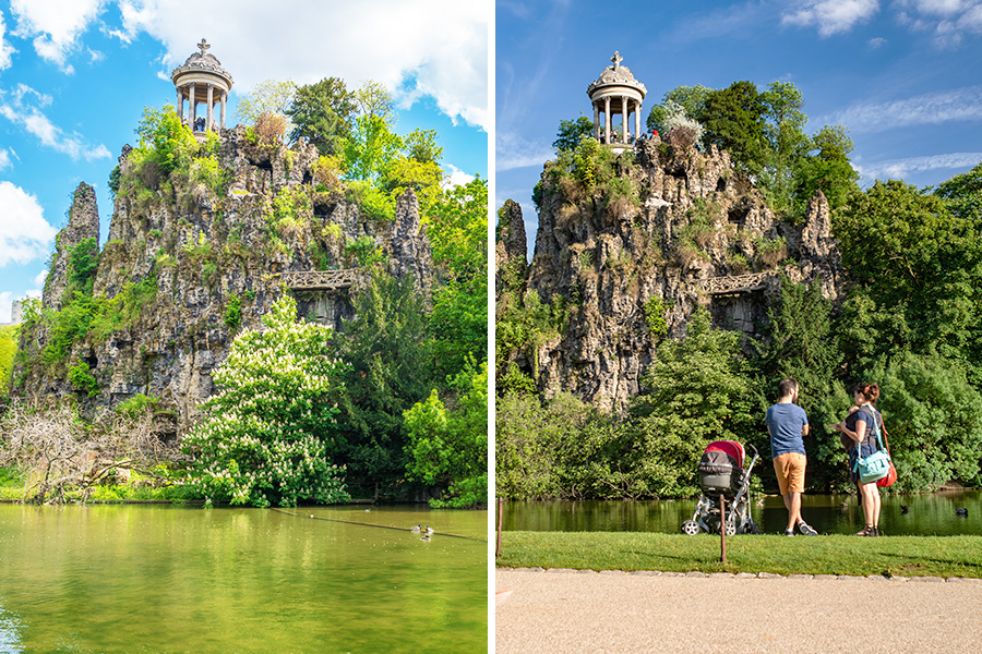 Tempat Wisata Fantastis di Prancis - Parc des Buttes-Chaumont