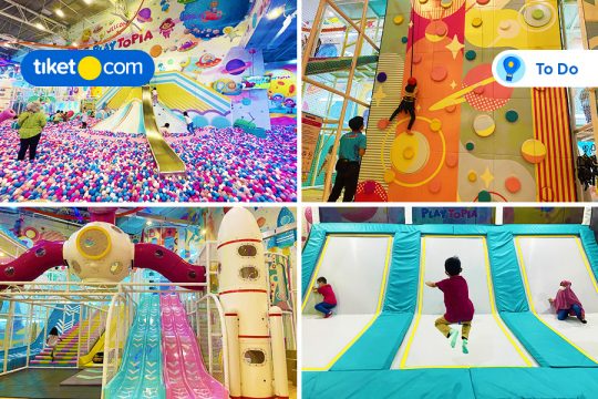 Playtopia Gandaria City, Taman Bermain anak terbesar dan terlengkap di Jakarta!