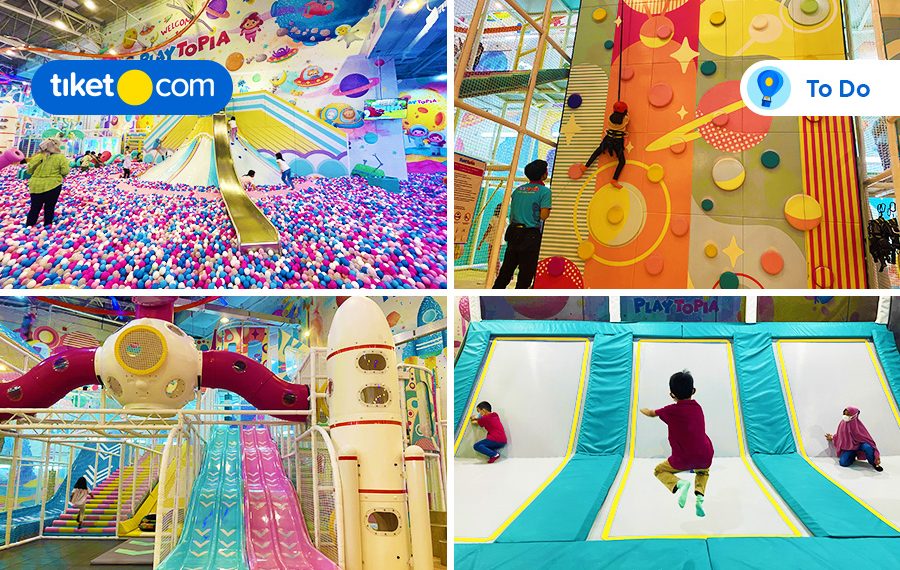 Playtopia Gandaria City, Taman Bermain anak terbesar dan terlengkap di Jakarta!