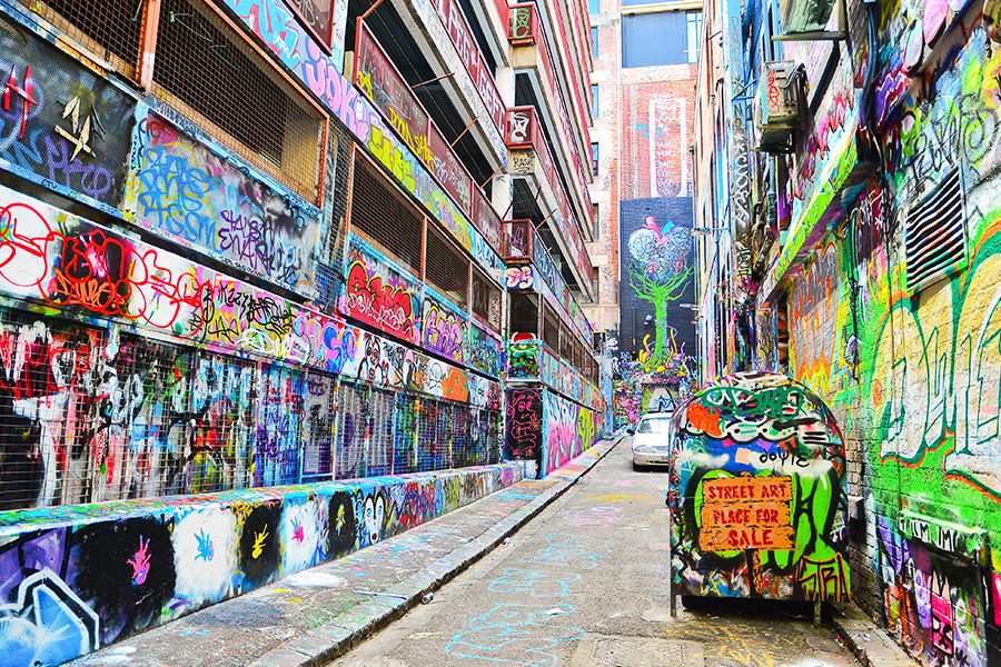 things to do in melbourne hosier lane