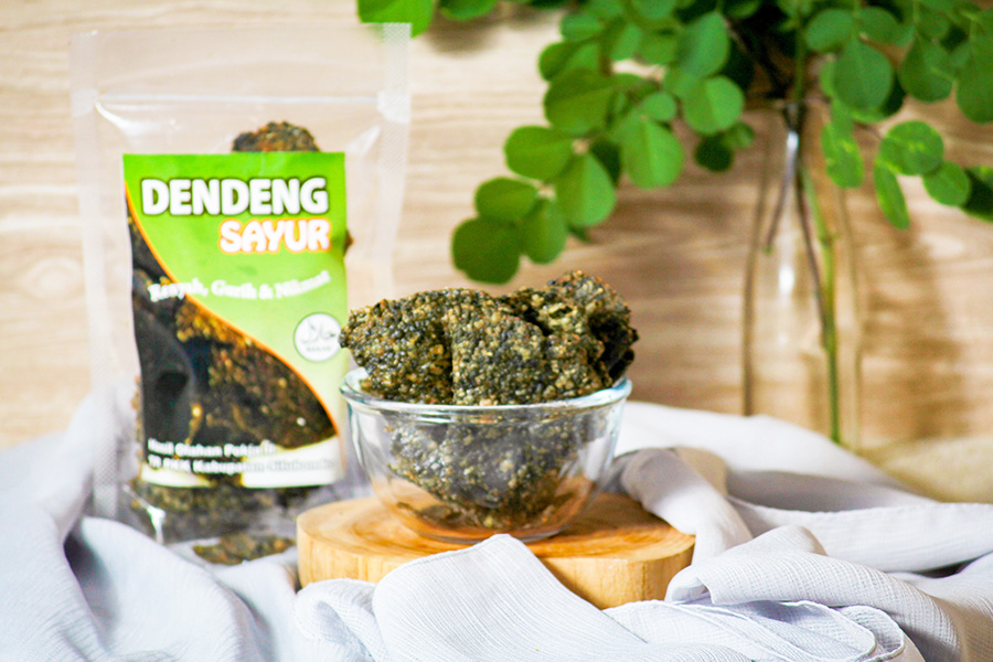 oleh oleh khas padang - dendeng daun singkong