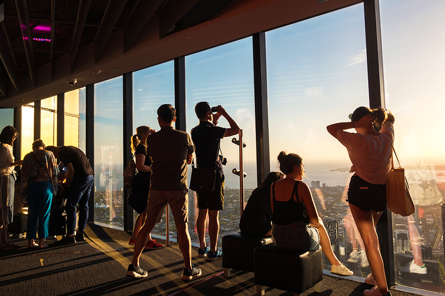things to do in melbourne skydeck