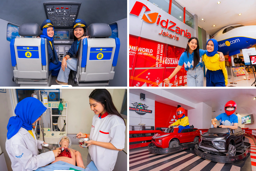 Kidzania as playground in Jakarta
