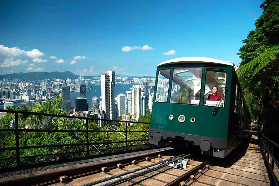 peak tram wisata hong kong