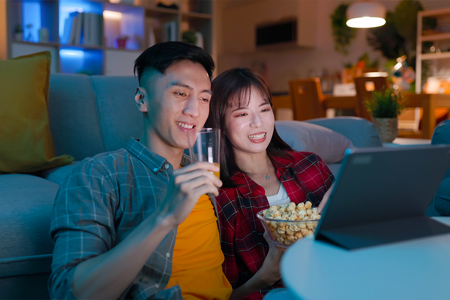 WAtch movies rainy day activities