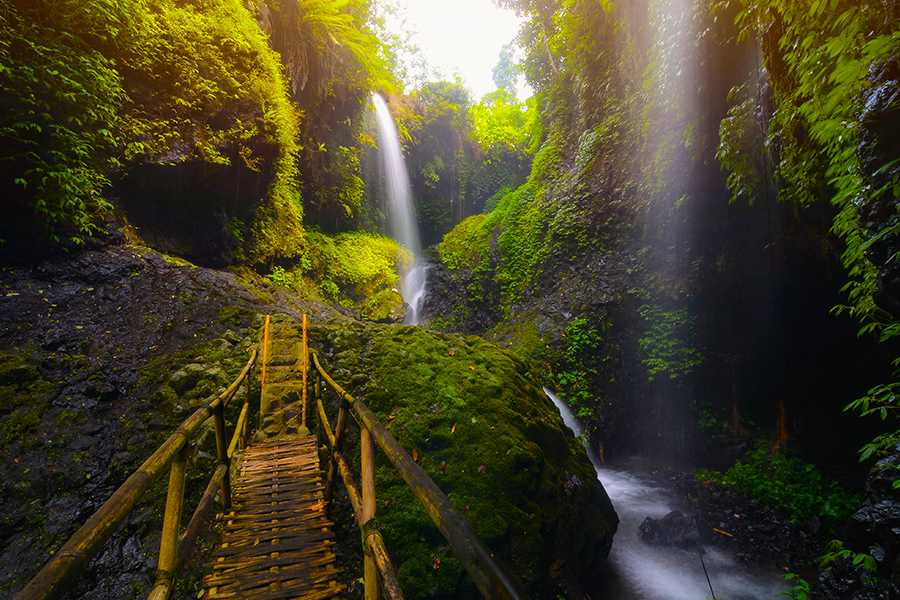 wisata lembang - Curug Tilu Leuwi Opat
