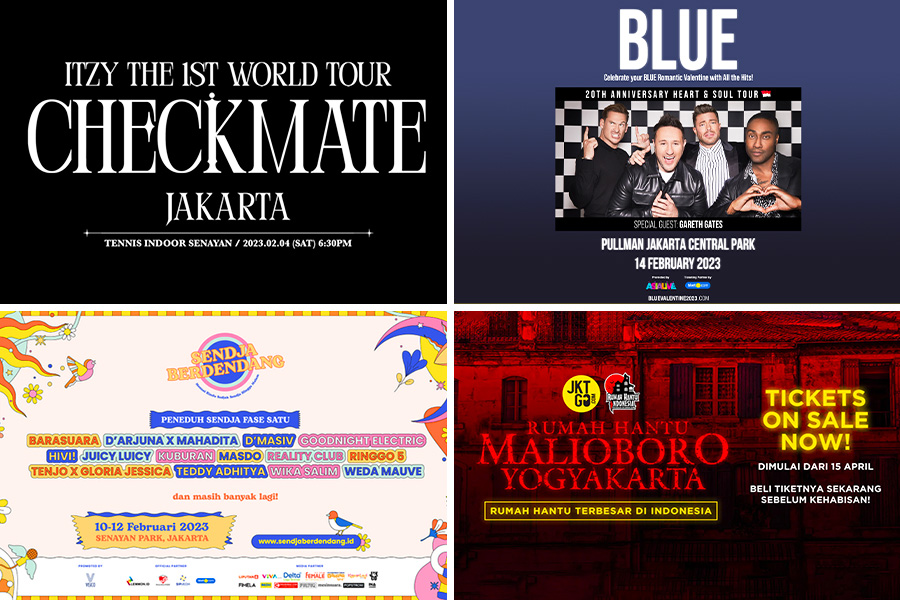 Ide kado natal tahun ini bisa berupa tiket dateng ke konser atau event menarik