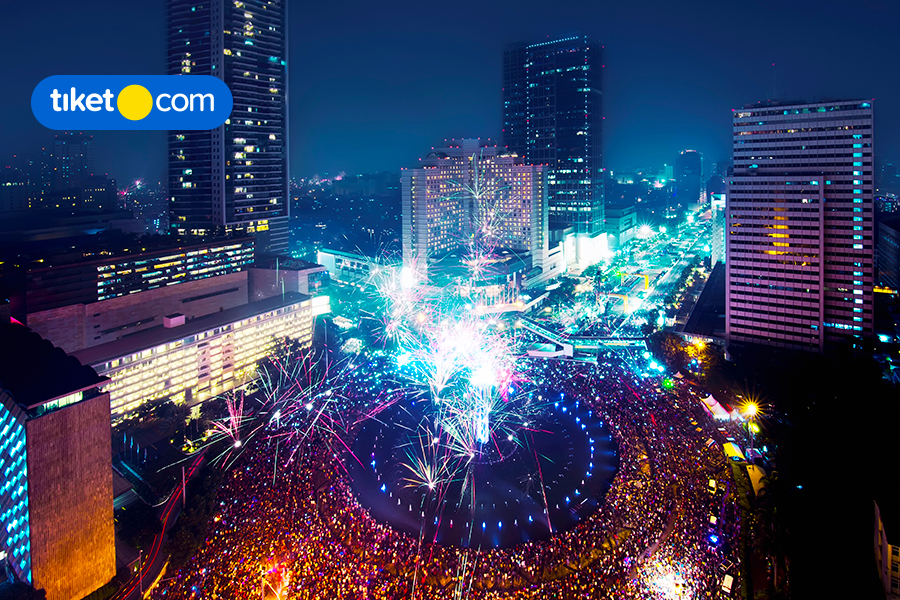 Car Free Night Tahun Baru 2023, Konser & Meriahnya Pesta Kembang Api!