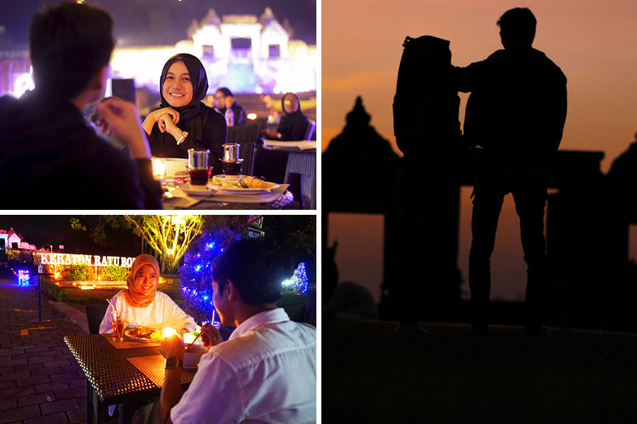 romantic dinner is a very sweet what to do in Jogja idea for couples