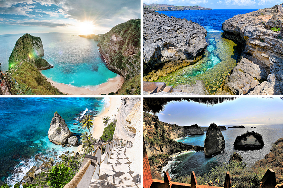 nusa penida tour package that will bring you to the east and west side