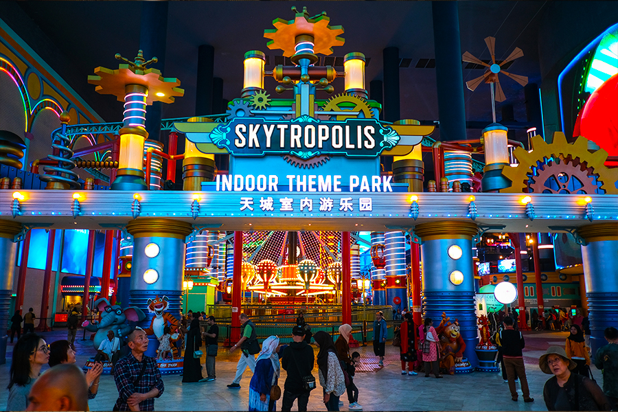 skytropolis indoor theme park in genting highlands