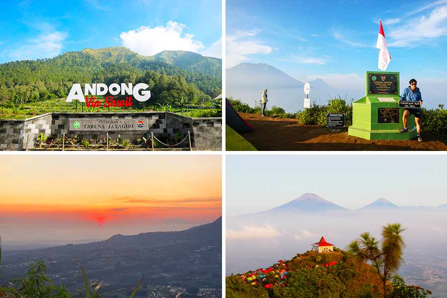 tempat wisata di magelang - Gunung Andong