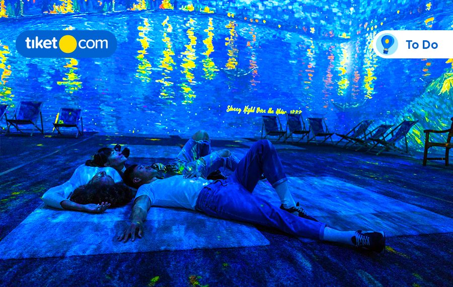 pengalaman seru di van gogh immersive experience