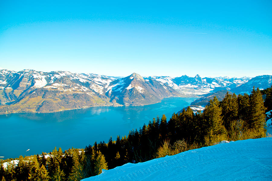 buy a swiss travel pass to the KwenAlp